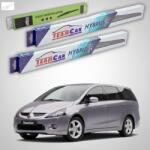 TeamCar Stergatoare Mitsubishi Grandis MPV (NA_W) 2004-2008 | Set Fata si Spate Hibrid - TeamCar (TC-GRANDFSHB)