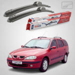 TeamCar Ștergătoare Renault Megane I Grandtour Break 2001-2003 | Set Față Flat - TeamCar® (TC-MEGA1C-5550FL)