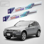 TeamCar Ștergătoare BMW X3 (E83) 2004-2010 | Set Față Hibrid - TeamCar® (TC-X3E83-5550HB)