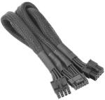 Thermaltake Cablu splitter pentru placa video Thermaltake AC-063-CN1NAN-A1, 8-pin ATX Tata la 12+4-pin PCI-E Gen 5 Tata, Negru (AC-063-CN1NAN-A1)