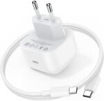 quandes Set Incarcator USB C de 40 W dinamic 60w si cablu de incarcare Type C-C 1m, QUANDES® pentru iPhone 17 Pro Max 17 5G, 16 Pro Max, iPhone 15Pro, iPad Air 2025, Samsung S24/25