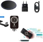 quandes Kit 4in1 Incarcator Wireless super Fast Charging 30W, SlimPad QI, 25W adaptor PD, Wireless receptor Typ-C 10w Fast, Universal, compatibil cu Samsung A57/A27 /A17/A37/A16/ Xiaomi Redmi/ OPPO, /Huawei