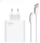 quandes Incarcator TurboCharge 120W, QUANDES®, pentru Xiaomi, RedMi inclus cablu 6A, USB la USB-C, 6A/2M transfer date si incarcare TurboCharge compatibil 12T, 12T Pro, 13T, 13T Pro, 14T