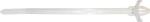 DRESSELHAUS Coliere Soricei de Fixare Cap Ascutit Set 100buc Culoare: Alb/Transparent Latime 4 8 Mm Lungime 200mm Material: Plastic (9998/000/17348X200)
