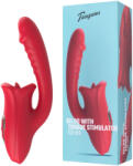 Teazers Dildo with Tongue Stimulator for Her