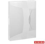 Esselte Vivida Jumbo mapa cu elastic 40 mm A4 alb (624050)