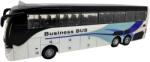 Che zhi Macheta metal Autobuz Luxury Bus alb 1: 30 cu lumini sunete si resort (JPT)