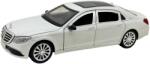 Che zhi Machetă metal Mercedes-Benz S Class alb lumini și sunete deschide usile si capotele (JPT)