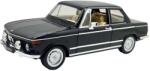 Jinlifang Machetă auto BMW 2002 Tii negru scara 1: 24 lumini și sunete claxon volan deschide usile si capotele (JPT)