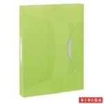 Esselte Vivida Jumbo mapa cu elastic 40 mm A4 verde (624051)