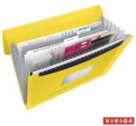 Esselte Vivida mapa tip proiect A4 6 compartimente galben (624020)