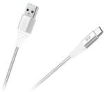 Rebel CABLU USB - USB TIP C REBEL 100 CM ALB (RB-6001-100-W) - vexio