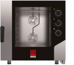 Tecnoeka Millennial Smart Bakery kombipároló, 6 db 600 × 400 mm-es tepsihez, elektromos, elektronikus vezérléssel
