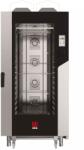 Tecnoeka Millennial Touch Screen Bakery kombipároló, 16 db 600 × 400 mm-es tálcához, gázüzemű mosórendszerrel