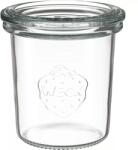 Weck Befőttesüveg üvegfedéllel 140 ml, 4 db-os készlet, kúpos