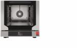 Tecnoeka Evolution Next kombipároló gőzöléssel, 4 db 429 × 345 mm-es tepsi, érintőpanel