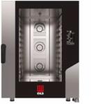 Tecnoeka Millennial Black Mask Bakery kombipároló, 10 db 600 × 400 mm-es tálca, elektromos