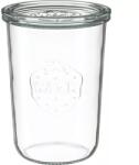 Weck 750 ml-es kúpos befőttesüveg üvegfedéllel