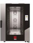 Tecnoeka Millennial Touch Screen Bakery kombipároló, 10 db 600 × 400 mm-es tepsihez, gázüzemű, mosórendszerrel
