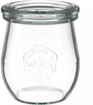 Weck Befőttesüveg üveg fedéllel 60 ml, 3 db-os készlet, tulipán alak