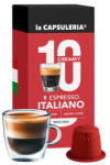 La Capsuleria Capsule Cafea Espresso Italiano La Capsuleria, 10 capsule, compatibile cu Nespresso (CN12)