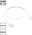 Apple Lightning USB kábel, 0, 5 m, Fehér (ME291ZM/A)