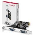 AXAGON PCEA-S2N PCI-Express Bővítőkártya - 2x Serial DB9 PCEA-S2N