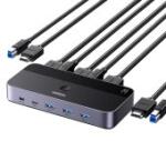 UGREEN CM664 HDMI KVM Switch 2 az 1-ben - 4K 60 Hz 15707