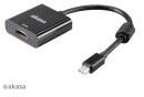 Akasa Mini DisplayPort - HDMI Aktív Átalakító - Fekete AK-CBDP09-20BK