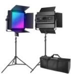 Neewer RGB1200 60W LED Videólámpa Szett - 2 db 10104230