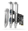 AXAGON PCEA-PSN PCIe Bővítőkártya - 1x Párhuzamos + 2x Soros PCEA-PSN