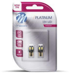 m-tech , LB806WW T10 Led Izzó, Canbus, Meleg Fehér, 12V W5W (72LB806WW)