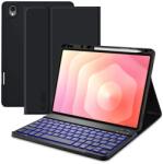 Tech-Protect Samsung Galaxy Tab S12+ Plus 12.4 X840 / X846B Tech-Protect SC Pen + Keyboard billentyűzetes tok tolltartóval, fekete