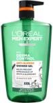 L'Oréal Men Expert Derma Control tusfürdő gél érzékeny és problémás arcbőrre 1000 ml