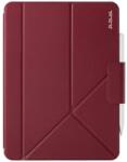 PITAKA iPad Air 11" (M2/M3/M4) karmazsinvörös PITAKA MagEZ Folio 3 kinyitható tok