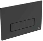 Ideal Standard Clapetă de acționare Ideal Standard, Oleas M2, dublă comandă, negru mat (R0121A6)
