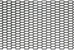  Lampa Hűtőrács, Fekete Polimer, 120x40cm, 8x18mm-es Hatszögekből (0104607) (0104607)