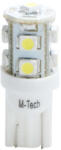 m-tech M-Tech, Led izzó, T10, 9x2835 SMD, Fehér, 2db (72LB018W)