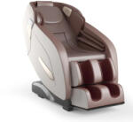 Costway Premium Elektromos masszázsfotel Shiatsu masszázsfotel 143 x 77 x 111 cm bézs barna (JL10002DE-WH)