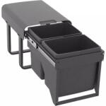 EKOTECH - beépíthető hulladékgyűjtő ekko front 40 2x15 liter - ardesshop