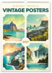 Realsystem Falinaptár képes 330x460mm Vintage Posters - Distant Travels Realsystem 2027 (6094-DT) - web24