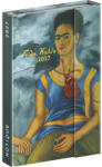 Presco Határidőnapló mágnessel záródó, heti, fehér lapokkal Frida Kahlo 110x160mm, Presco (5412-FK)