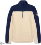 Bergans of Norway Inner: dual Merino Half Zip póló, creme/navy blue (M)