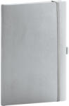 Presco Klasszikus notesz Balacron borítással silver, pontozott, 15x21cm, Presco (A-34595) - web24