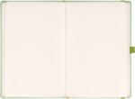 Presco Klasszikus notesz Vivella borítással Green, pontozott, 13x21cm, Presco (A-33200)