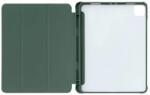Gigapack tok álló bőr hatású (aktív flip oldalra nyíló trifold asztali tartó ceruza tartó) apple ipad 10.2 sötétzöld GP-132694 (GP-132694)