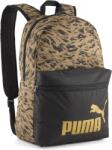 PUMA Rucsac sport Puma Phase, All-Over Print Black-Gold 09116907