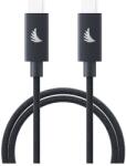 ANGELBIRD USB-C 4.0 kábel Solid Flex 1m kékesszürke UC4SFBG100 (UC4SFBG100)