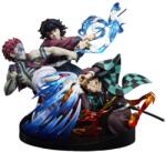  Statuetă Aniplex Animation: Demon Slayer: Infinity Castle - Tanjiro & Giyu vs Akaza, 13 cm (ANPX65406) Figurina