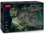 CubicFun Puzzle 3D Cubic Fun din 360 de piese - Olandezul Zburător, cu lumini LED (L527h)